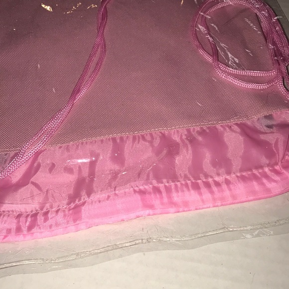 NWT Soccer string strap backpack in pink - Picture 5 of 6